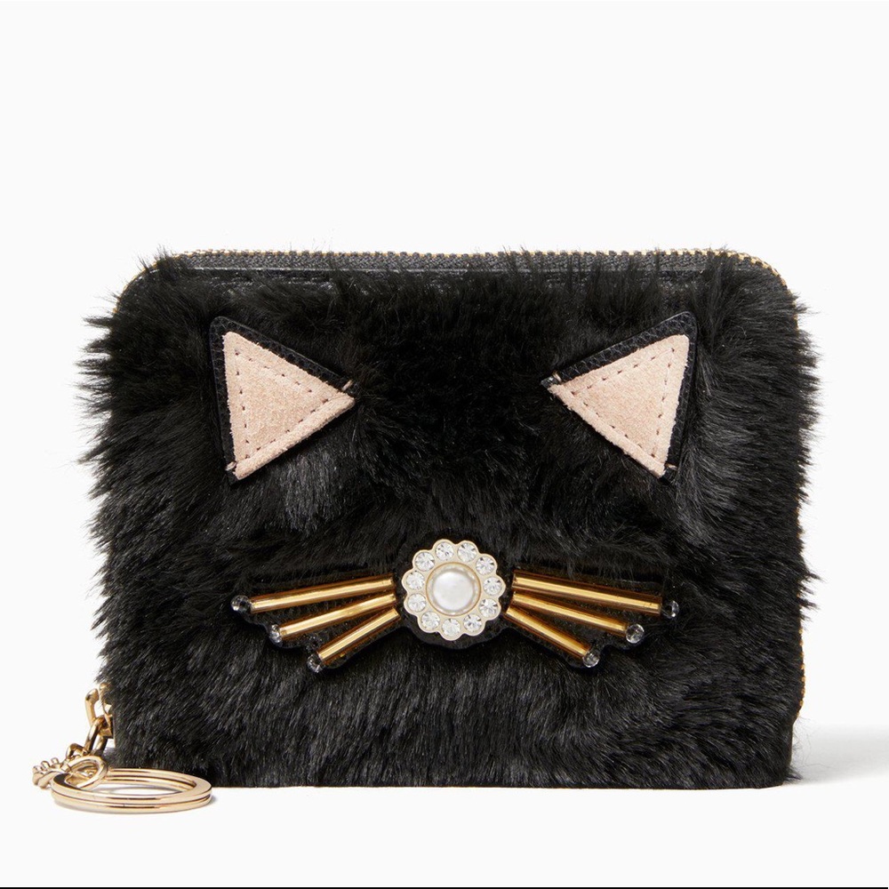 Kate Spade Faux Fur Kitty 🐱 Wallet